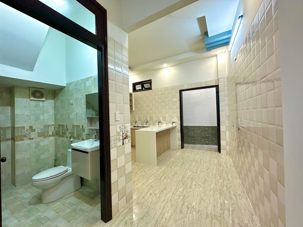 Nhà mới 1 trệt 2 lầu + tum hẻm Tháp Bà 71,8m², 3PN – Bắc Nha Trang – ảnh 4