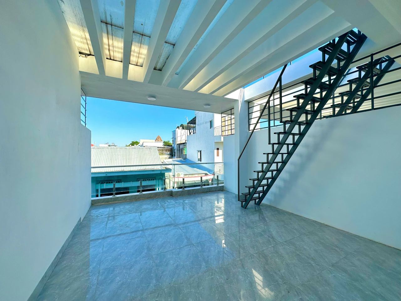 Nhà mới 1 trệt 2 lầu + tum hẻm Tháp Bà 71,8m², 3PN – Bắc Nha Trang – ảnh 9