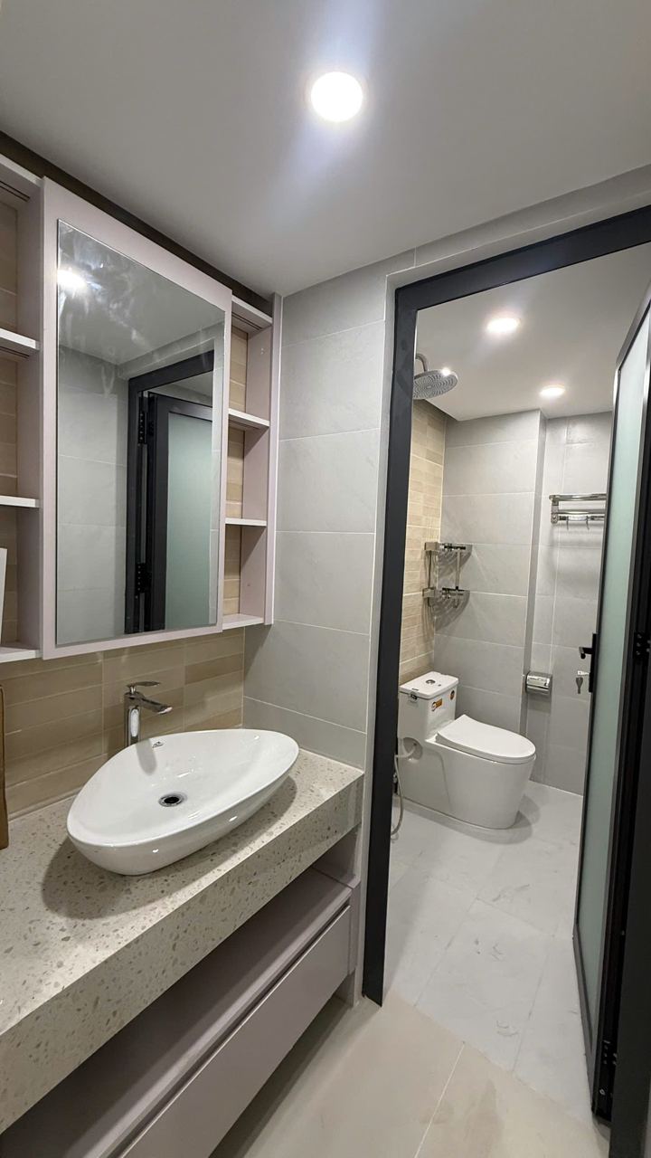 Nhà 2 tầng = 2 căn hộ riêng biệt gần đường Ngô Đến 77,7m² ngang 5,8m, full nội… – ảnh 9