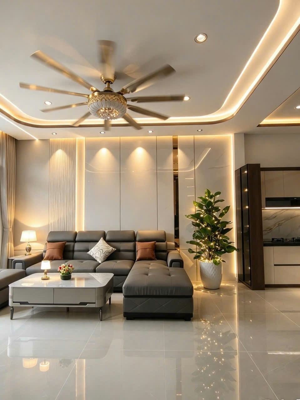 Nhà mới 1 trệt 1 lầu Phú Ân Nam 4, Diên An 71,7m² ngang 5,6m, 3PN, có hoàn… – ảnh 3