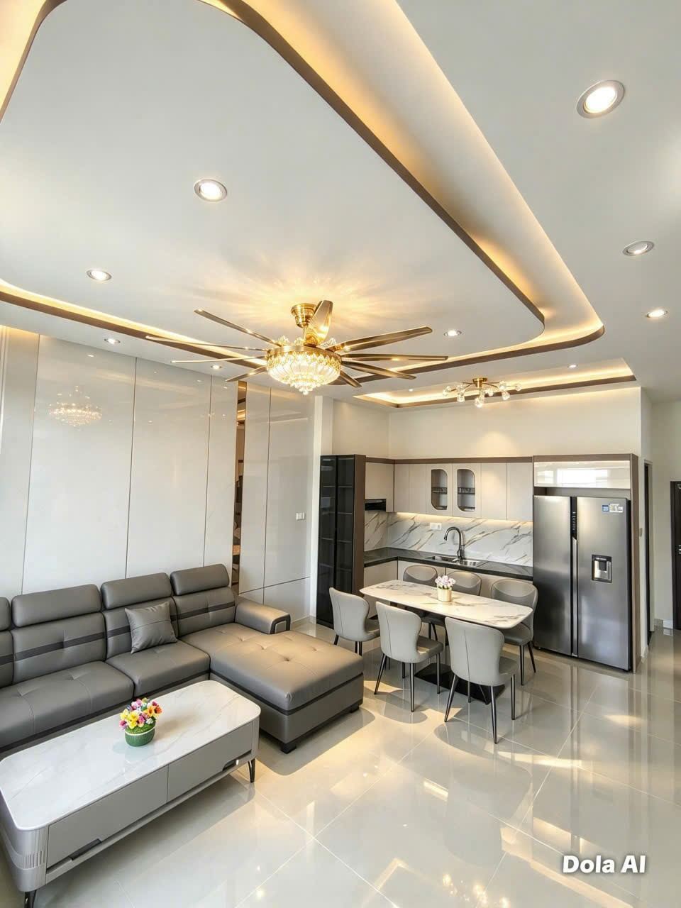 Nhà mới 1 trệt 1 lầu Phú Ân Nam 4, Diên An 71,7m² ngang 5,6m, 3PN, có hoàn… – ảnh 6