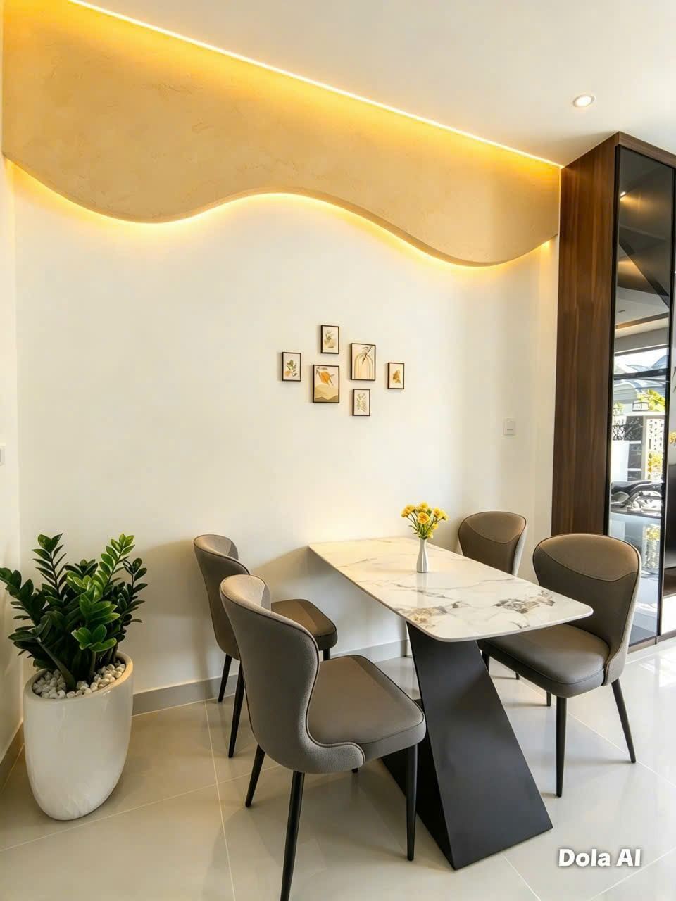 Nhà mới 1 trệt 1 lầu Phú Ân Nam 4, Diên An 71,7m² ngang 5,6m, 3PN, có hoàn… – ảnh 8