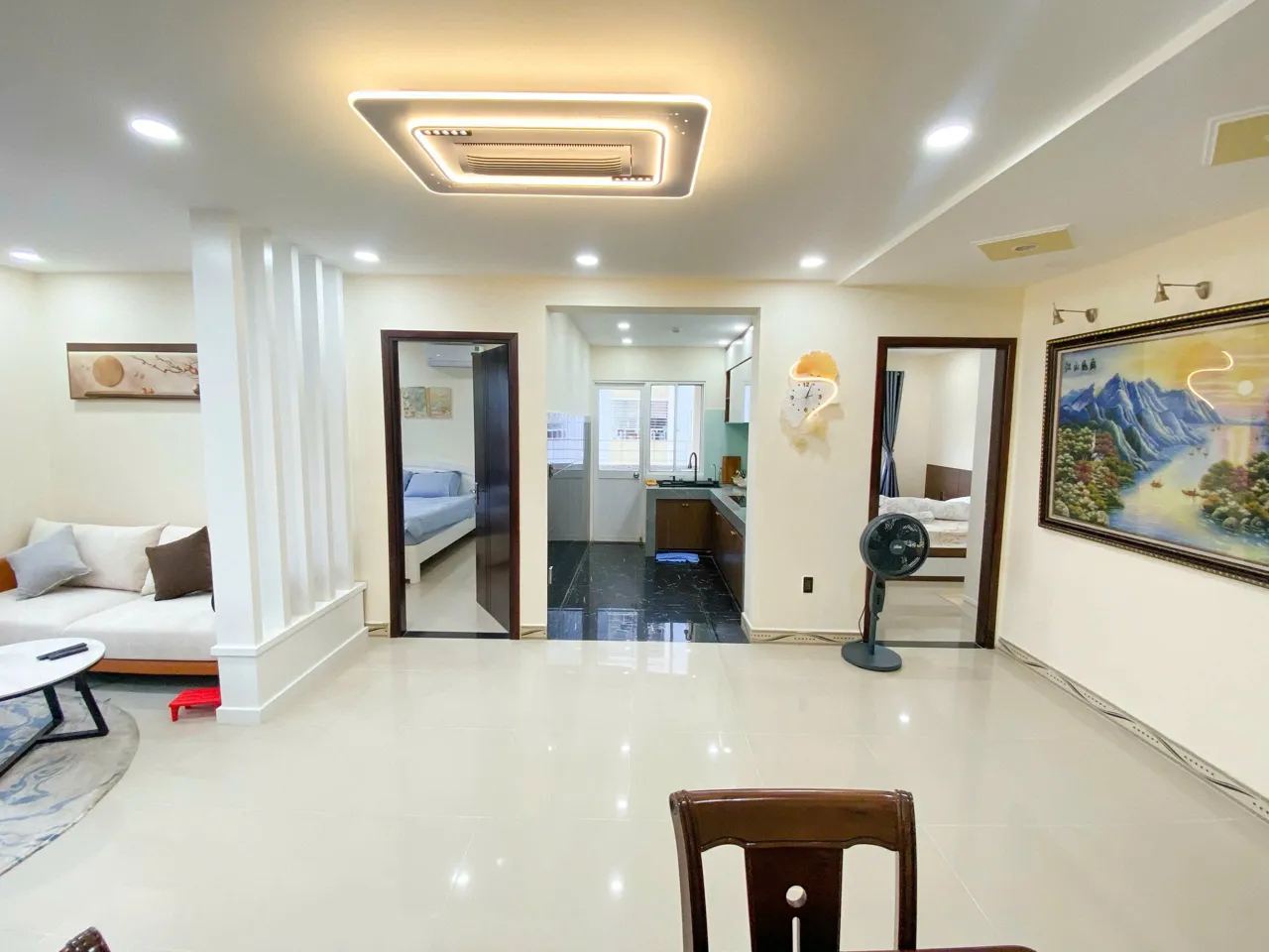 Căn hộ CT7 Vĩnh Điềm Trung 2PN 78,16m², nội thất mới, đang thuê 12tr/tháng