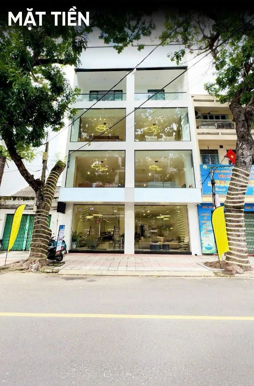 Nhà 4 tầng mặt tiền Thống Nhất 395m², ngang 10m, tổng sàn 1.600m² – trung tâm Nha Trang