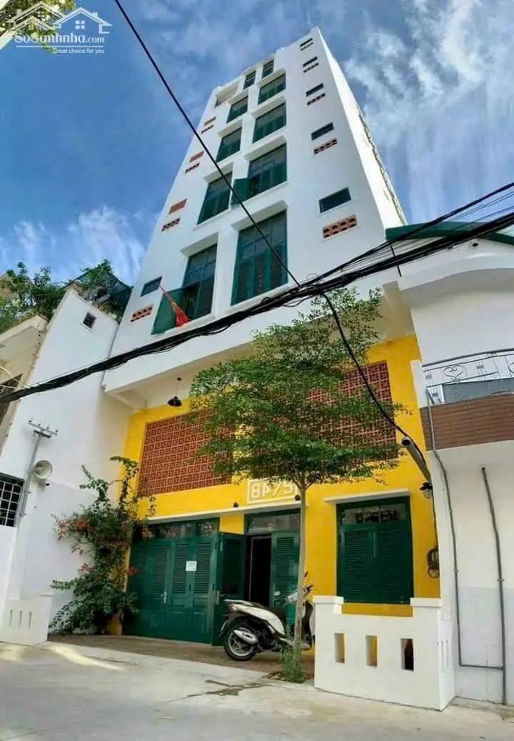 Khách sạn 7 tầng 82m², 20 phòng, view biển – hẻm ô tô Pasteur, cách biển 400m, Nha Trang
