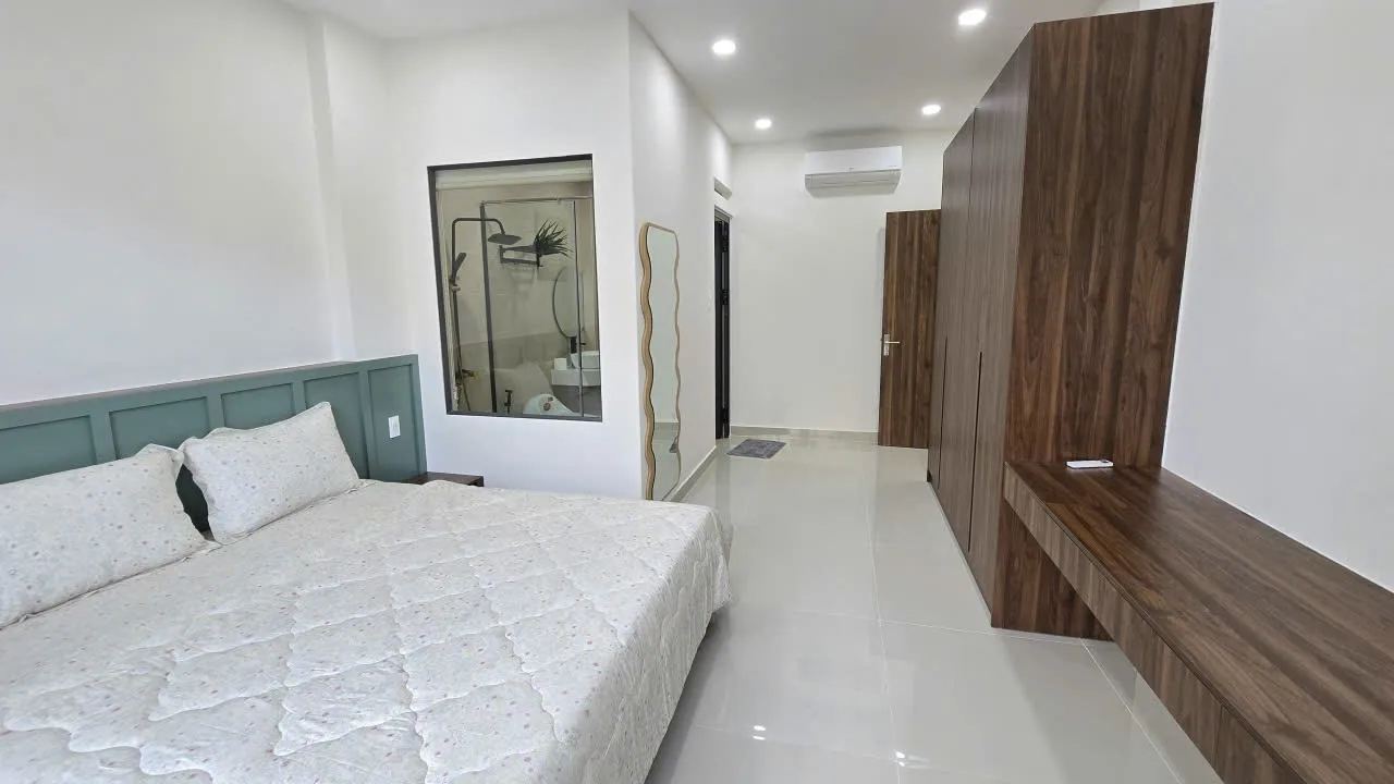 Nhà mới 3 tầng mặt tiền Đồng Nai 80,7m² + 1 mặt hẻm, full nội thất – cạnh Tố… – ảnh 4