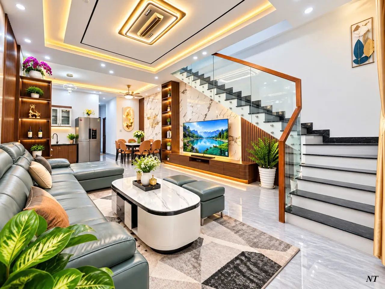 Nhà 2 tầng 88m² ngang 5,5m full nội thất, view cánh đồng, sổ riêng 2026 – Diên… – ảnh 6