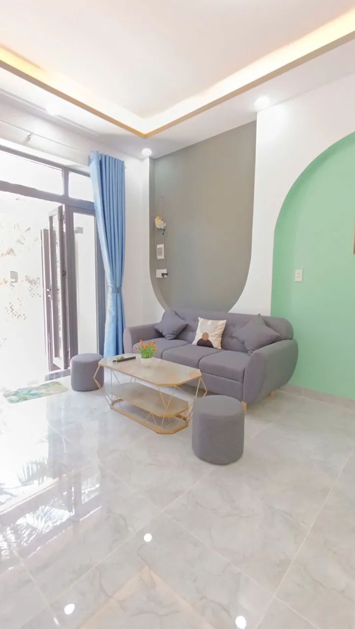 Nhà mới 1 trệt 1 lầu 60,3m² full thổ cư, ngang 6,5m, sổ riêng – Diên Lạc – ảnh 2