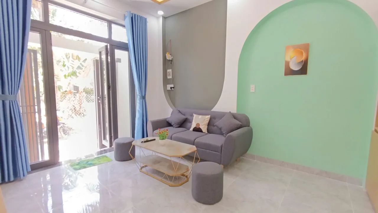 Nhà mới 1 trệt 1 lầu 60,3m² full thổ cư, ngang 6,5m, sổ riêng – Diên Lạc – ảnh 3