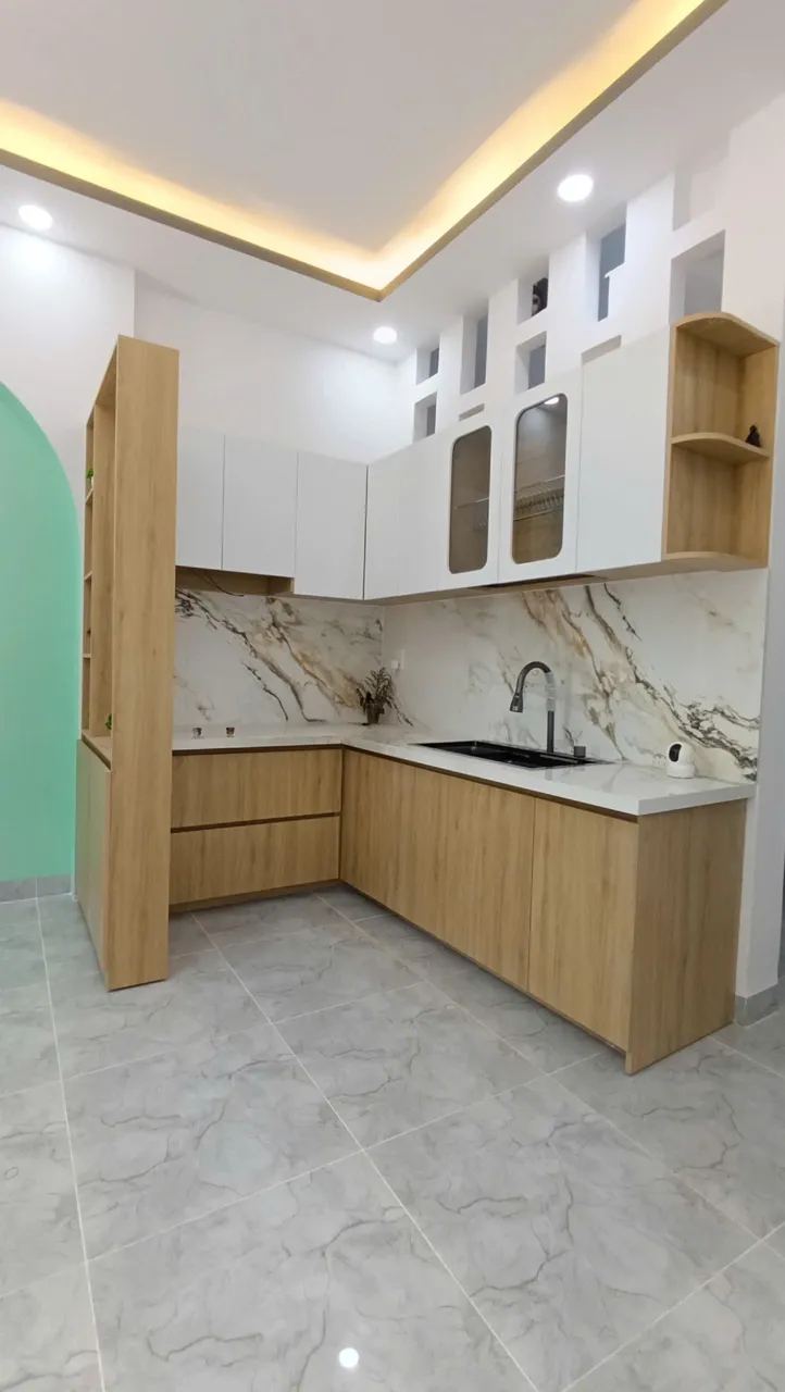 Nhà mới 1 trệt 1 lầu 60,3m² full thổ cư, ngang 6,5m, sổ riêng – Diên Lạc – ảnh 4
