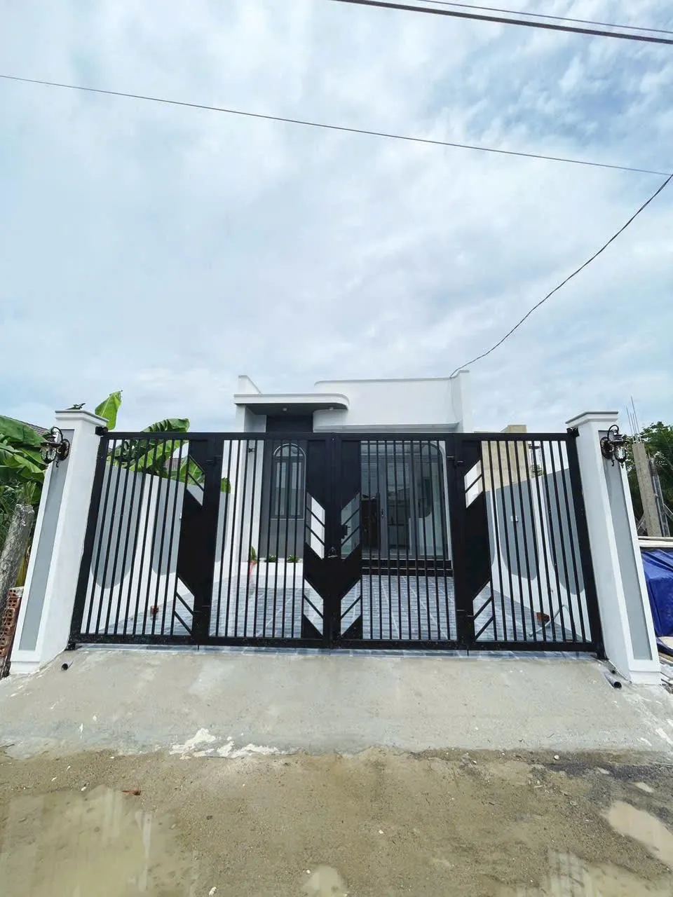 Nhà cấp 4 mới 95,7m² full thổ cư, ngang 5,5m, sân 2 ô tô – Diên Sơn – ảnh 2
