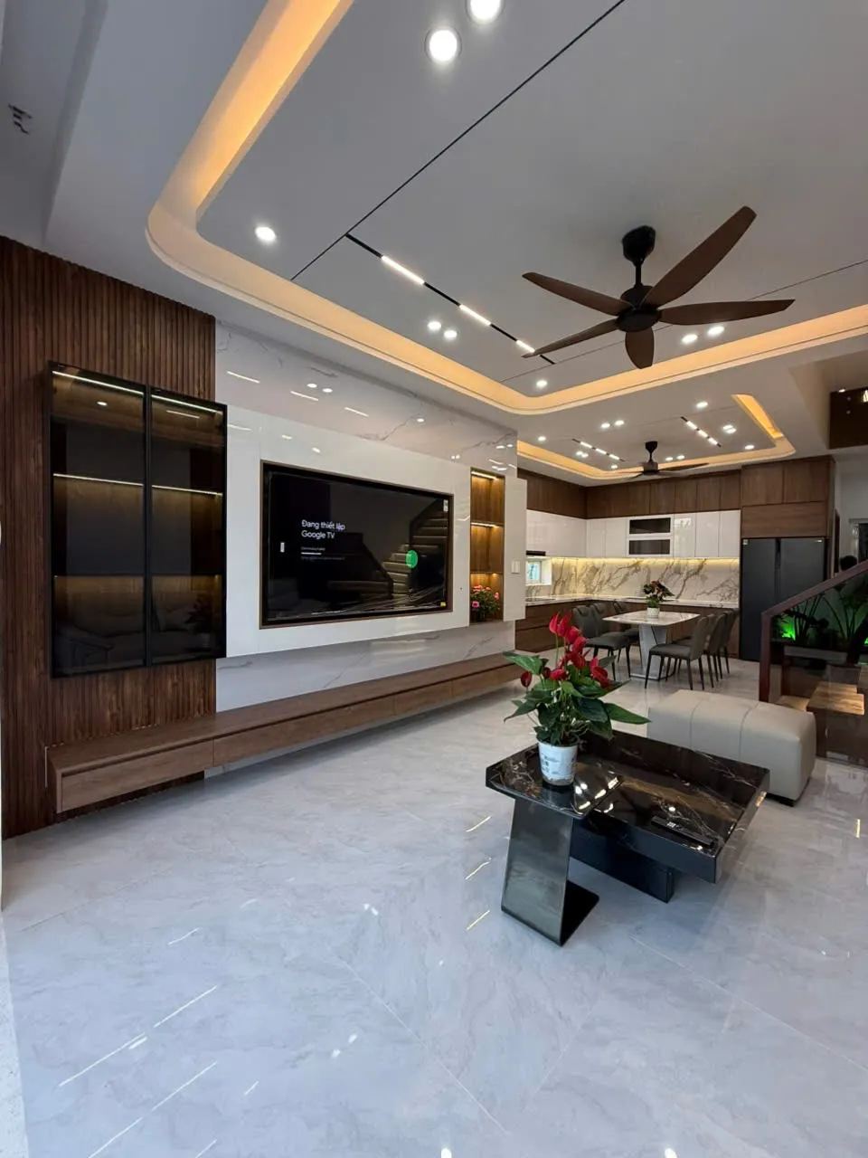 Nhà 3 tầng góc ngã 4 Trần Bình Trọng 128m², MT 7m, full nội thất – TT Diên Khánh – ảnh 3