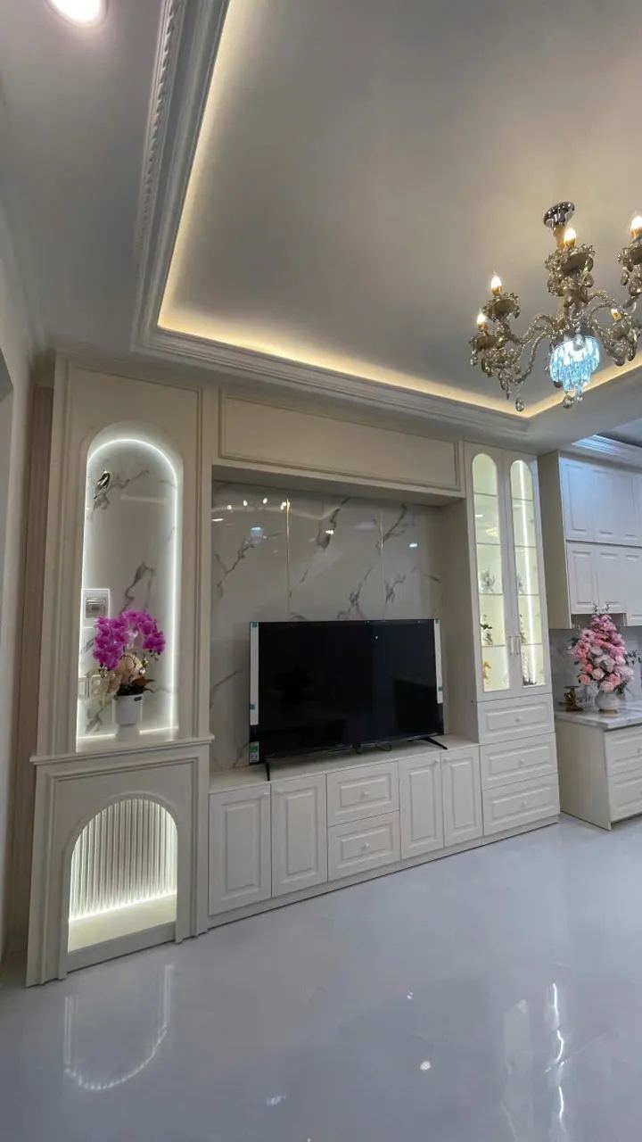 Nhà tân cổ điển mặt tiền đường Sáu Sào, sàn 120m², 3PN, sân ô tô – Diên Điền – ảnh 5