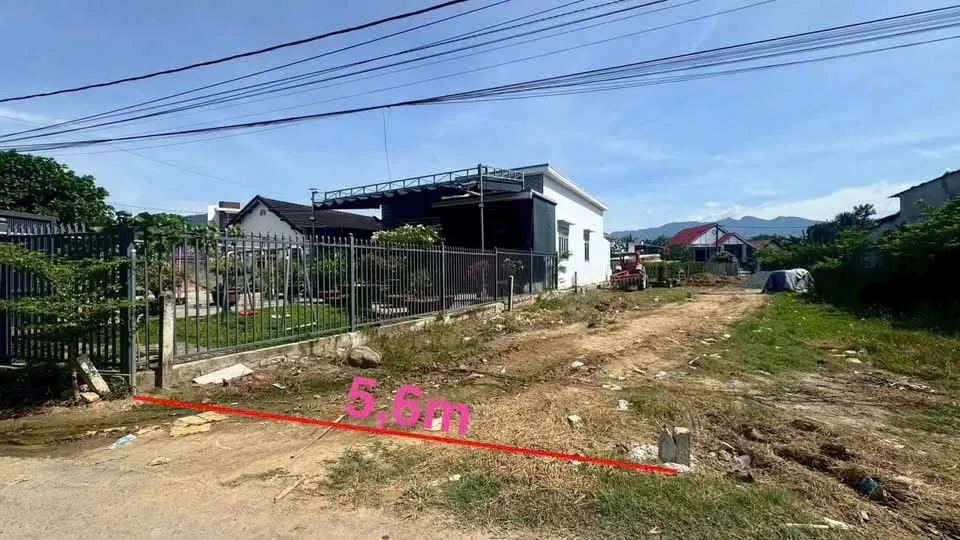 Đất mặt tiền đường nhựa Đồng Cây Da 100,6m², ngang 5,6m – Diên Sơn