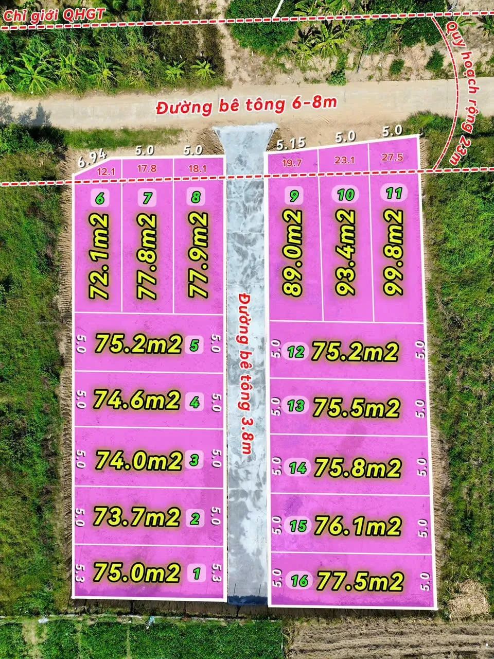 Lô đất 72–100m² sổ thổ cư từng lô, từ 346 triệu – Diên Phước, Diên Khánh – ảnh 6