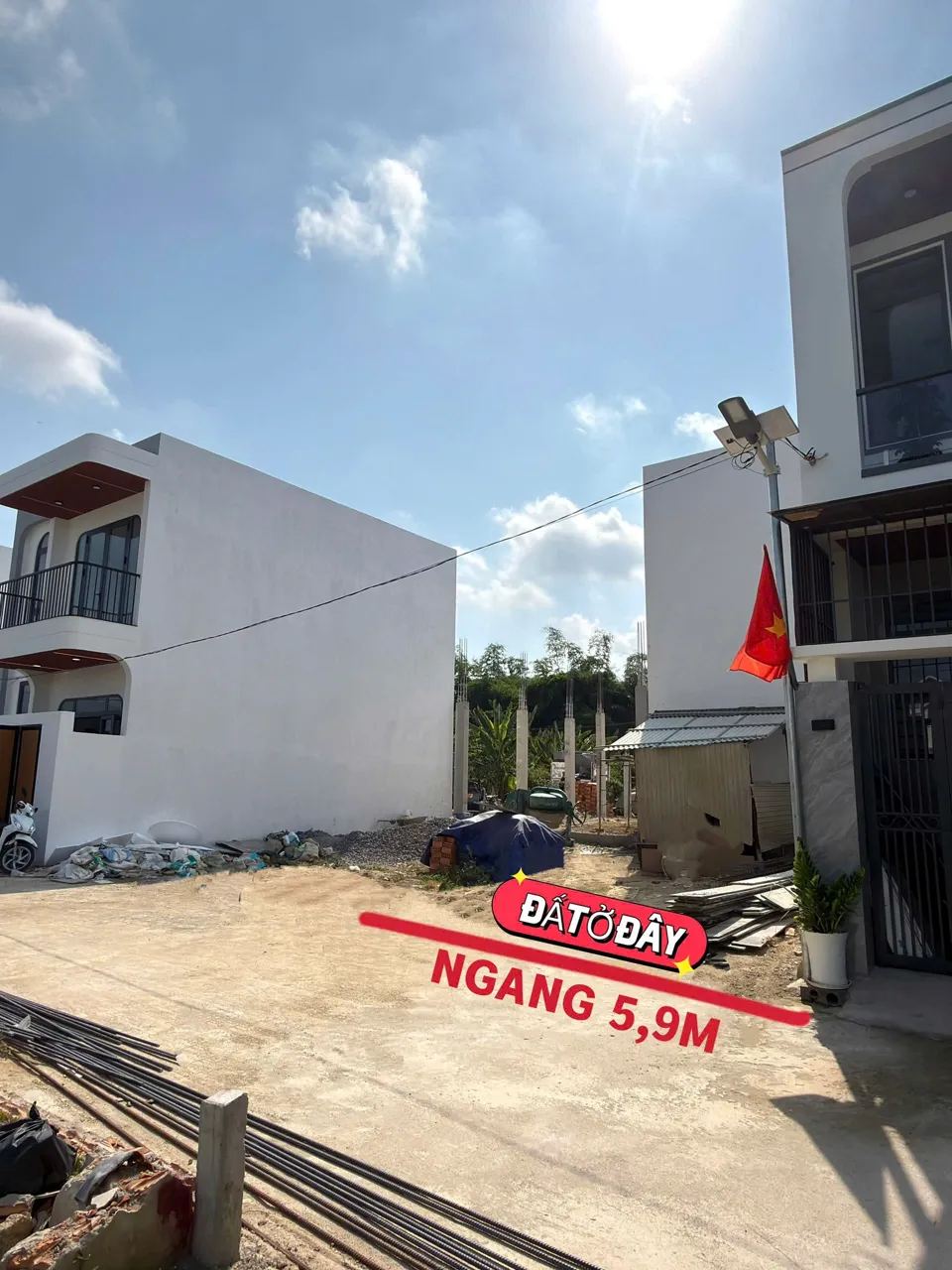 Đất 62m² full thổ cư ngang 5,9m, đường 2 ô tô tránh – sát KĐT Phú Ân Nam 2, Diên An