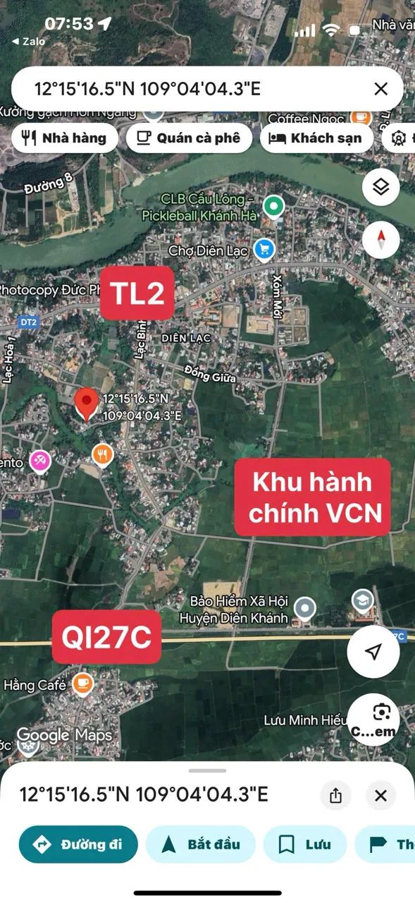 Đất 65m² ngang 5,28m hướng Đông Bắc, gần đường Lạc Bình – Diên Lạc – ảnh 2