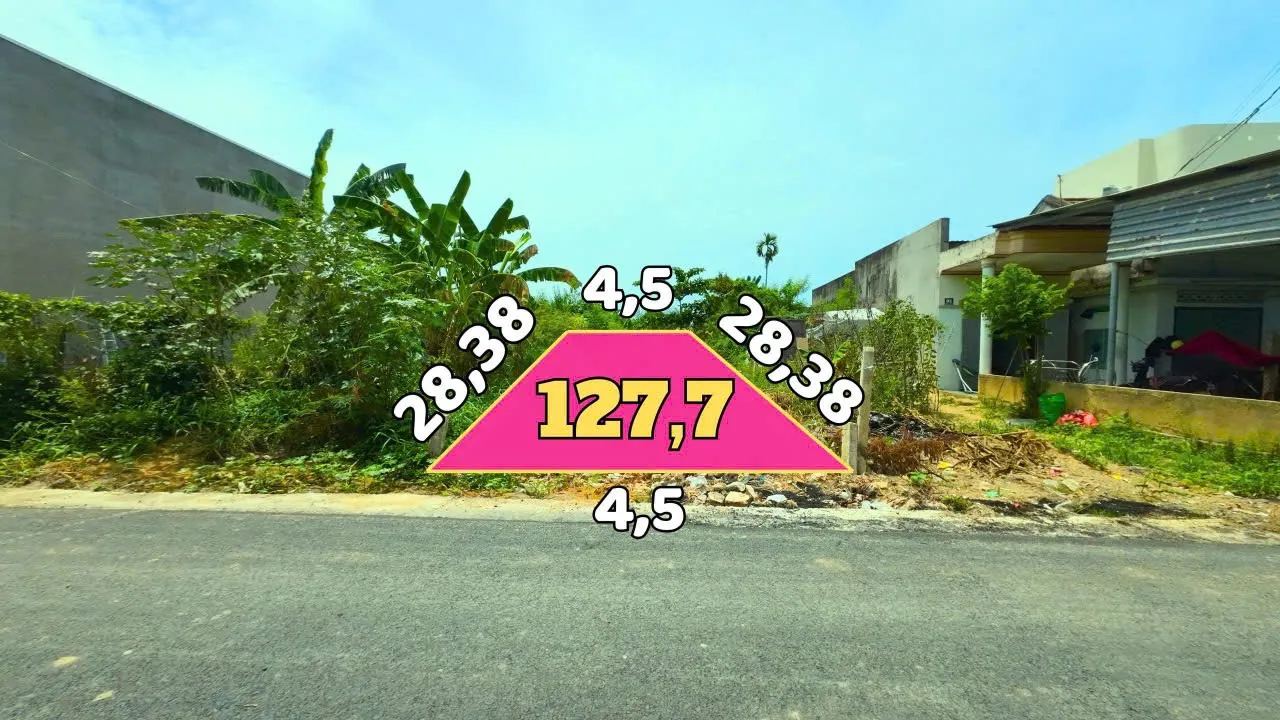 Đất thổ cư 127,7m², đường nhựa 4–5m, cách KCN 100m – Diên Phú – ảnh 1