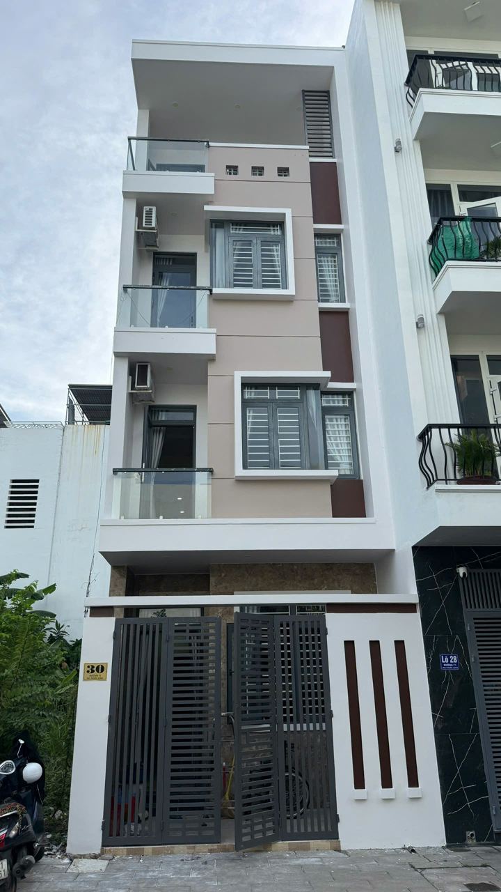 Nhà 4 tầng đường F1 TĐC VCN Phước Long 66,6m², 219,8m² sàn, đã hoàn công – Nam… – ảnh 1
