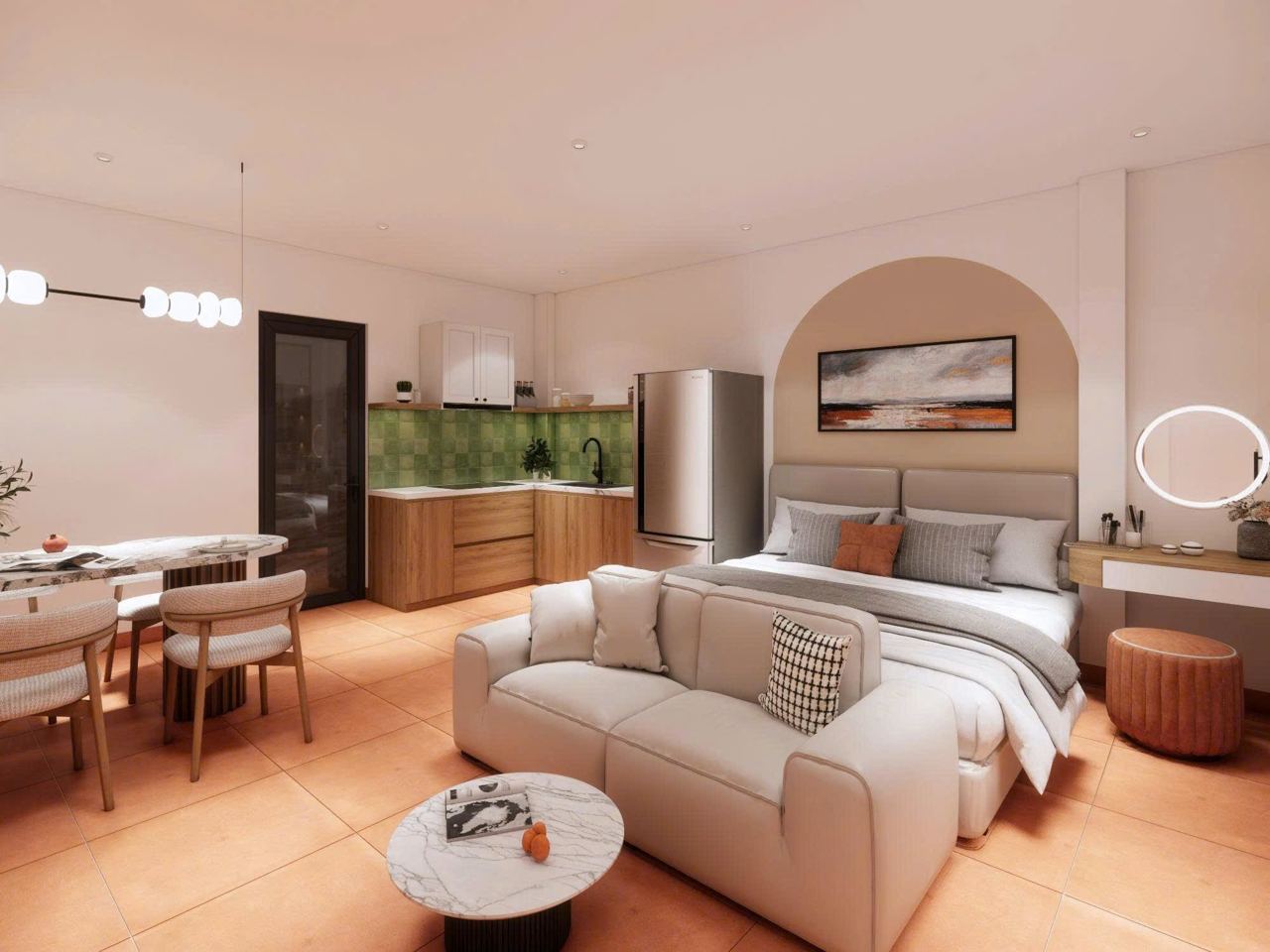 Tòa căn hộ 5 tầng mặt tiền Trần Quý Cáp 118,7m², 8 căn hộ, thang máy – Nha… – ảnh 2