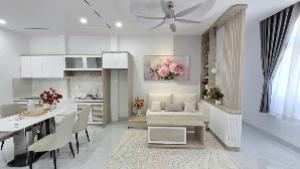 Nhà 4 tầng có thang máy mặt tiền đường Hương Sơn, 62,6m² ngang 5,4m, gara ô… – ảnh 9